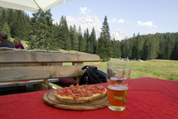 Abschied von den Dolomiten